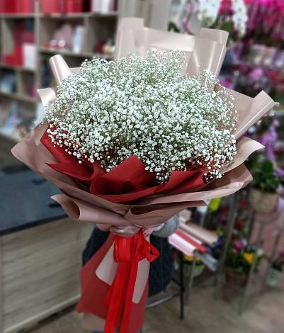 Букет цветов из: Гипсофила в Ольгино
