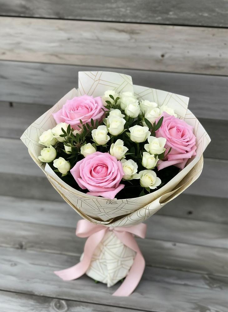 Букет цветов из: Розы в Ольгино