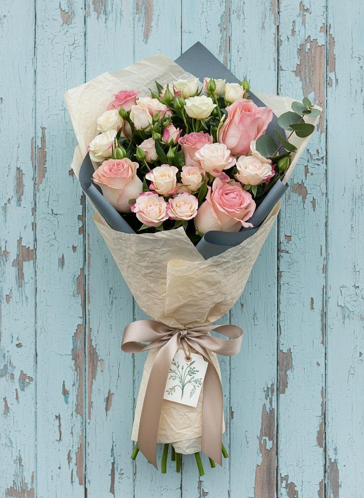 Букет цветов из: Розы в Ольгино