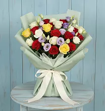 Букет цветов из:  Розы в Ольгино