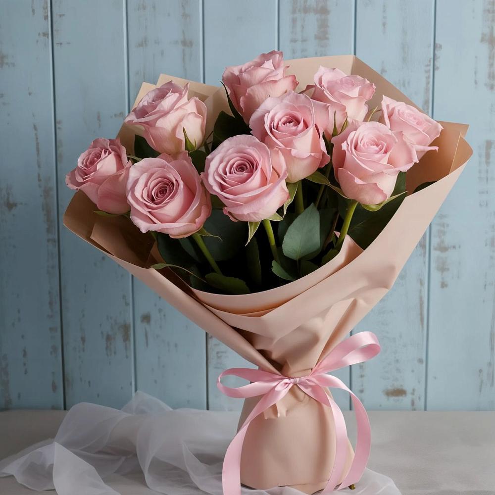 Букет цветов из: Розы в Ольгино