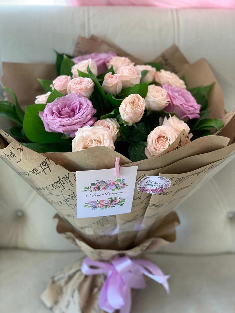 Букет цветов из: Розы в Ольгино