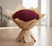 Букет 101 Красная роза в Ольгино