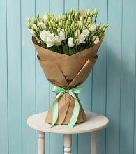 Букет цветов из:  Лизиантусы в Ольгино