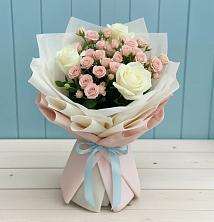 Букет цветов из:  Розы в Ольгино