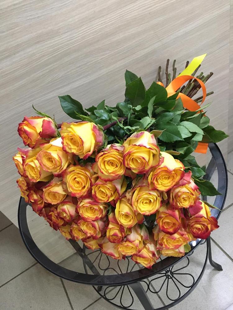 Букет Желтые розы в Ольгино