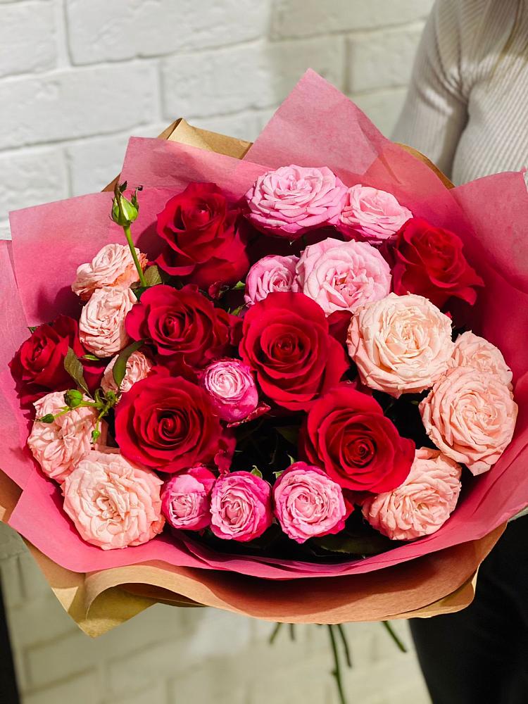 Букет цветов из: Розы в Ольгино