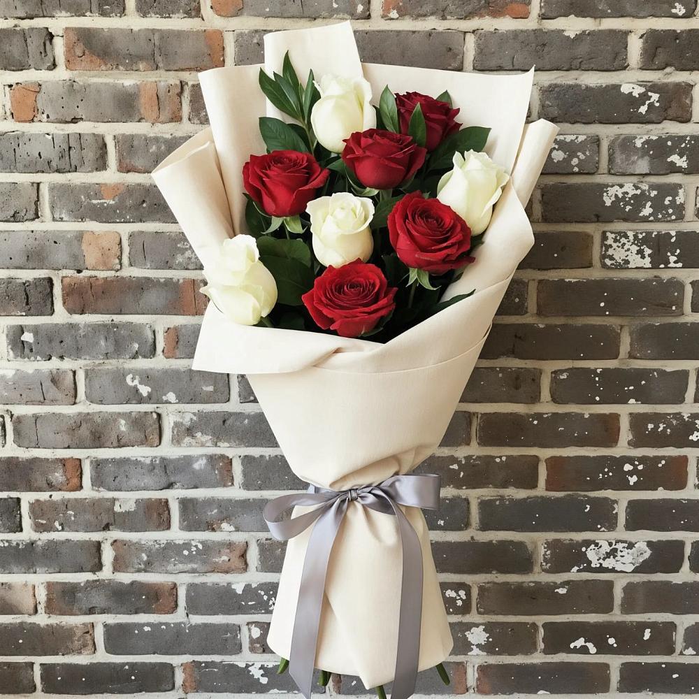 Букет цветов из: Розы в Ольгино