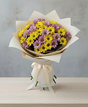 Букет цветов из:  Хризантемы #REPLACE_PRED# Ольгино