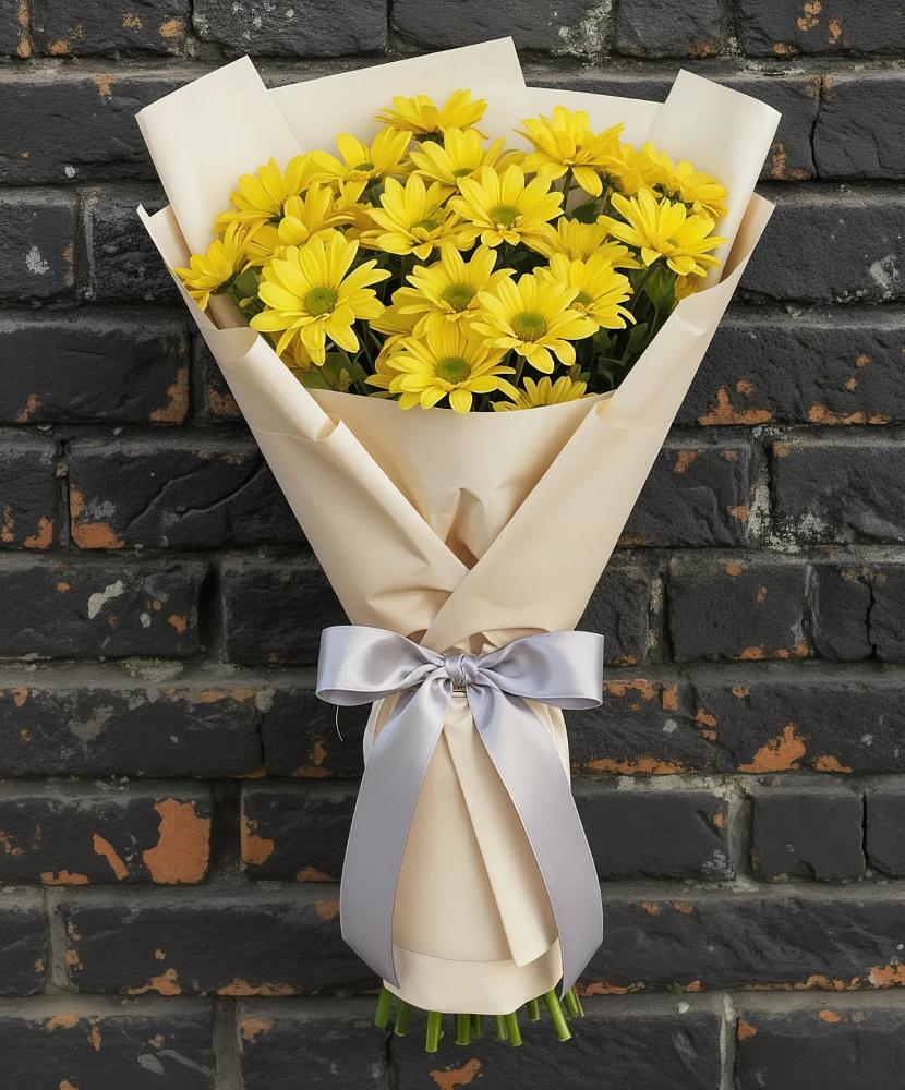 Букет цветов из: Хризантемы в Ольгино
