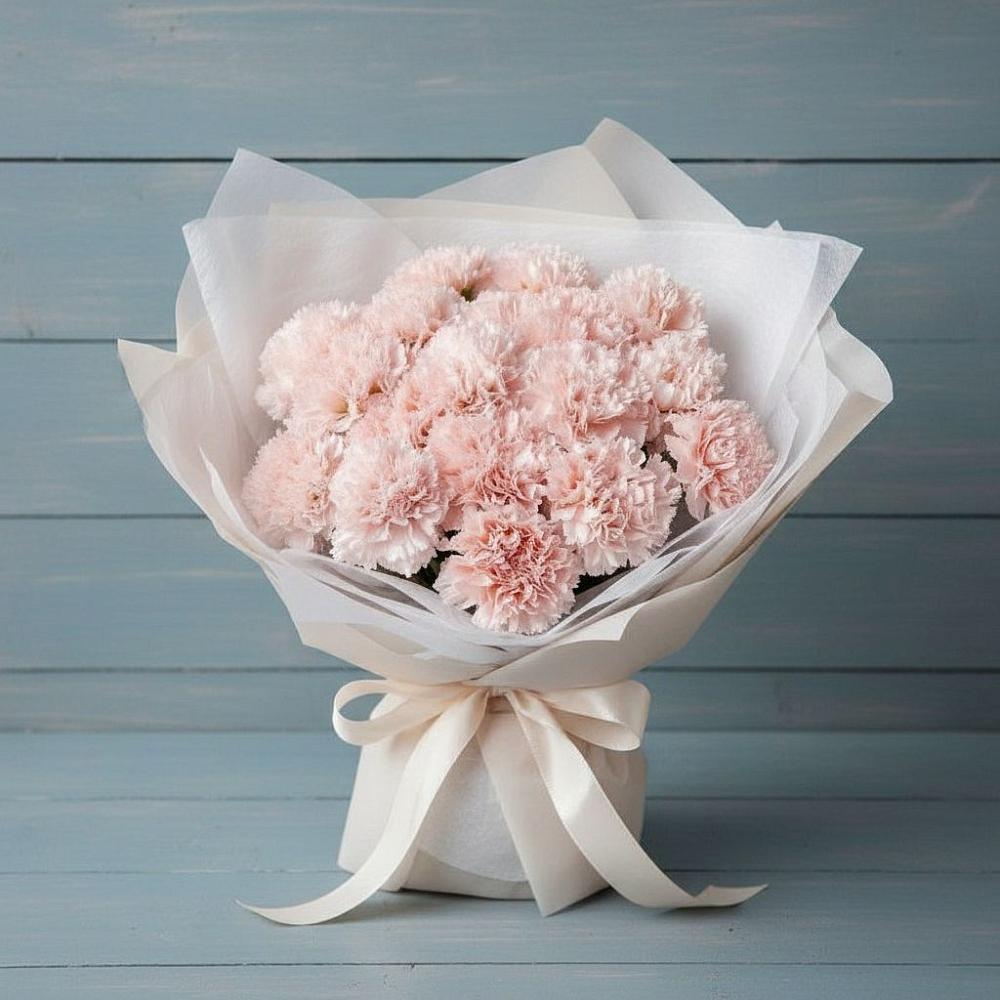 Букет цветов из: Гвоздики в Ольгино