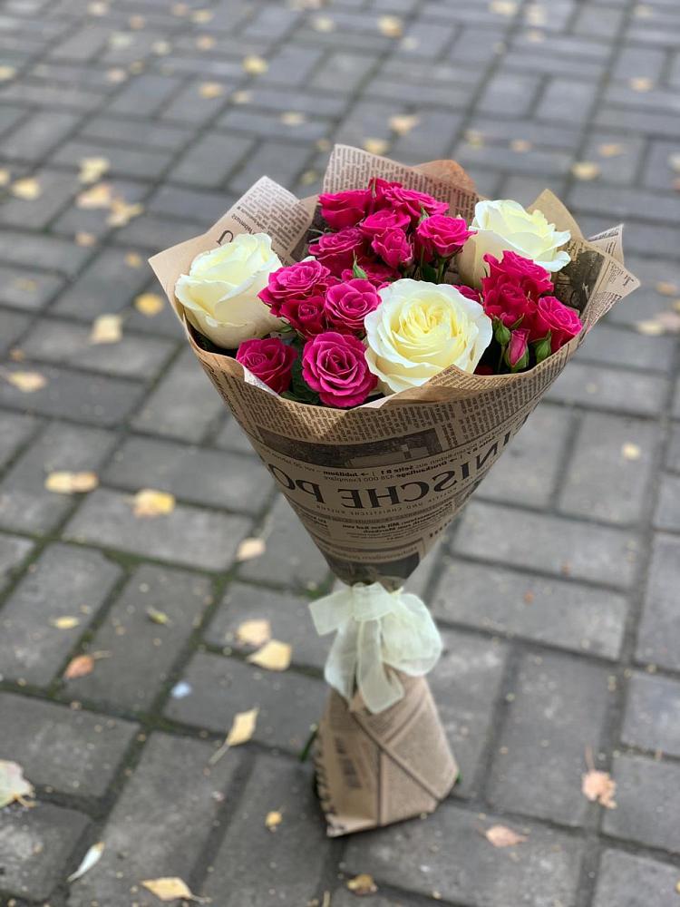 Букет цветов из: Розы в Ольгино