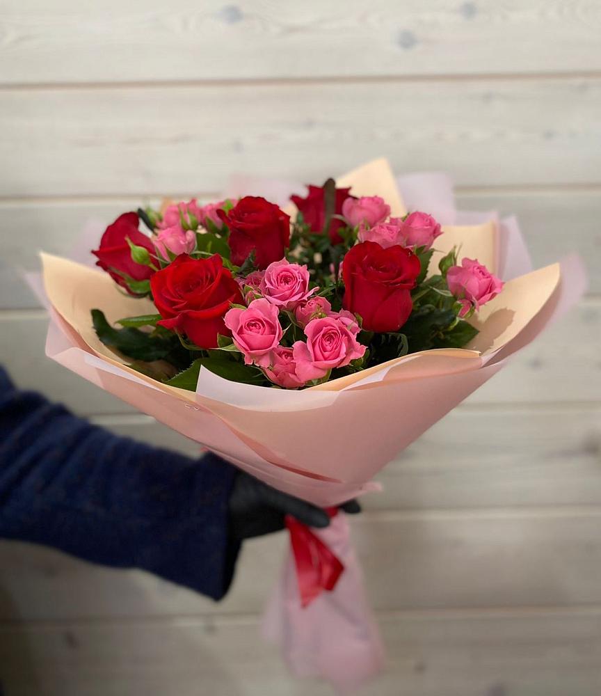 Букет цветов из: Розы в Ольгино