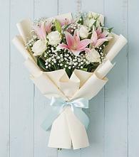 Букет цветов из:  Лилии в Ольгино