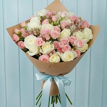 Букет цветов из:  Розы в Ольгино