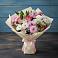 Букет цветов из: Хризантемы, Альстромерии и Розы в Ольгино